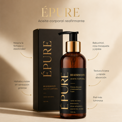 ÉPURE® | Aceite Corporal Reafirmante para Piel Madura