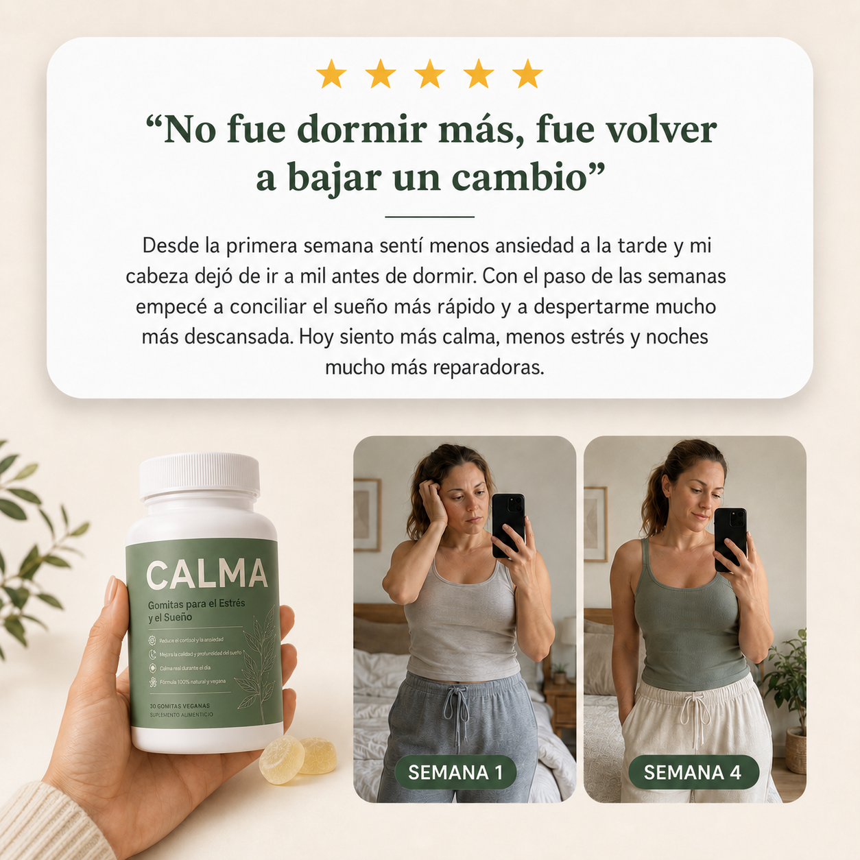CALMA® | Gomitas para el Estrés y el Sueño
